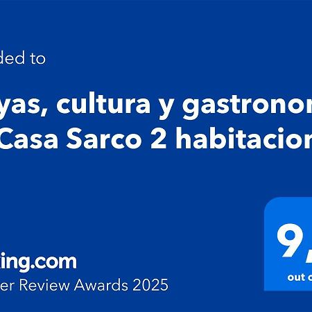 Playas, Cultura Y Gastronomia En Casa Sarco 2 Habitaciones San Fernando Ngoại thất bức ảnh