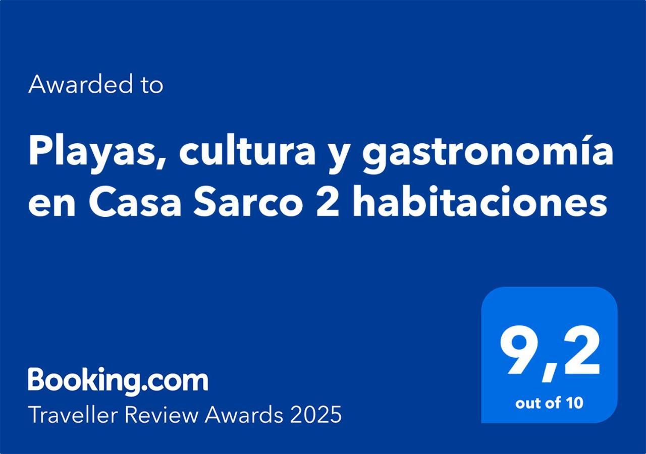 Playas, Cultura Y Gastronomia En Casa Sarco 2 Habitaciones San Fernando Ngoại thất bức ảnh